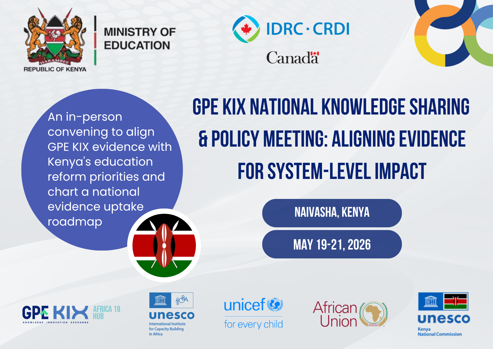 Kenya to Host GPE KIX National Knowledge Sharing and Policy Meeting in Naivasha