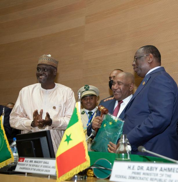 PRESS RELEASES President Azali Assoumani of the Union of Comoros, Takes Over as the New Chairperson of the African Union (AU) for 2023